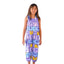 Jumper Playero Niña con UPF 50+ Aquamandra Estampado Lila - AQJ201