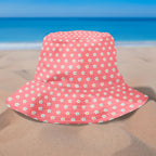 Gorro Antisolar Unisex con UPF 50+ Aquamandra  Flores Palo de Rosa - AQG101