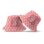Gorro Antisolar Unisex con UPF 50+ Aquamandra  Flores Palo de Rosa - AQG101