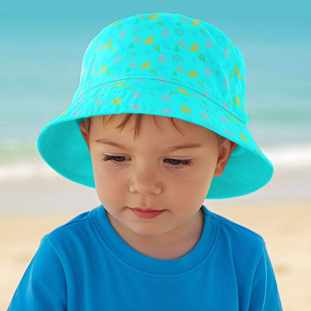 Gorro Antisolar Unisex con UPF 50+ Aquamandra  Corales y Corales - AQG103