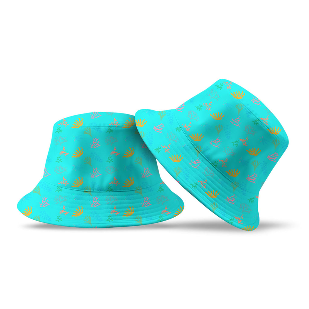 Gorro Antisolar Unisex con UPF 50+ Aquamandra  Corales y Corales - AQG103