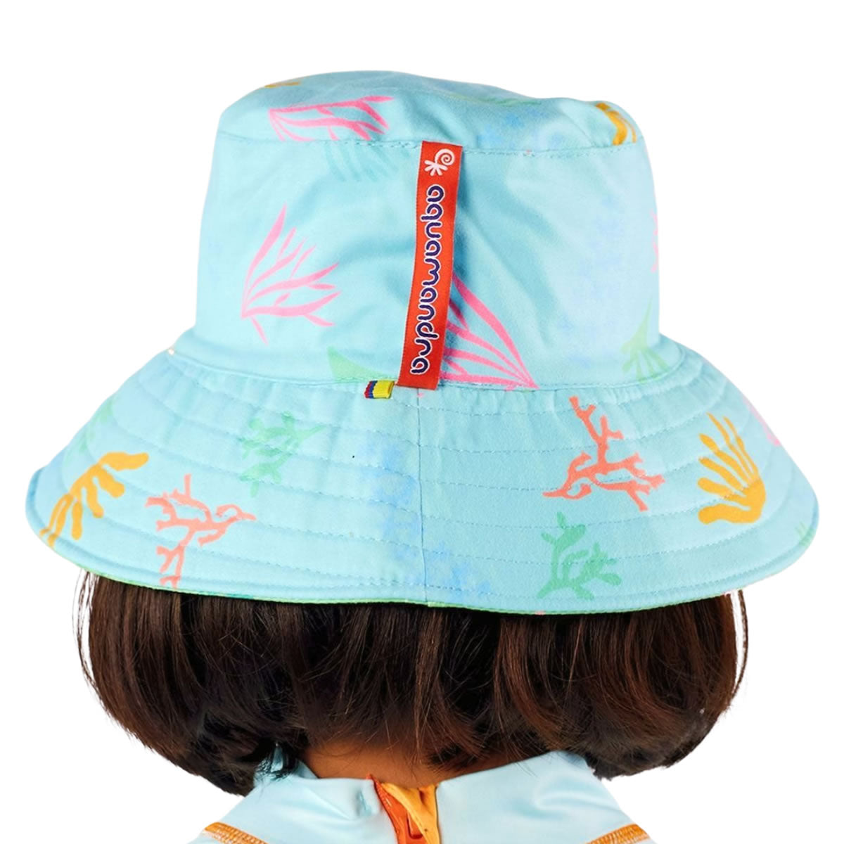Gorro Antisolar Unisex con UPF 50+ Aquamandra  Turquesa - AQG302