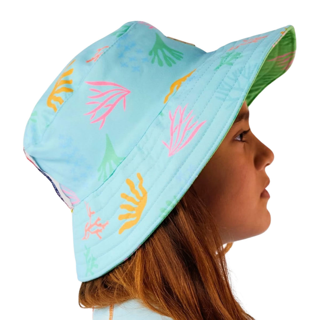 Gorro Antisolar Unisex con UPF 50+ Aquamandra  Turquesa - AQG302