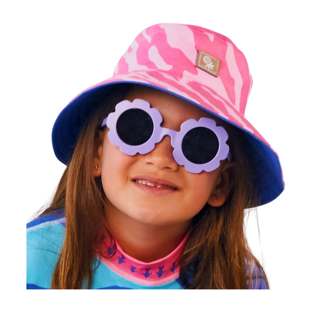 Gorro Antisolar Unisex con UPF 50+ Aquamandra  Rosado - AQG501