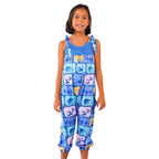 Jumper Playero Niña con UPF 50+ Aquamandra Estampado Azul - AQJ200
