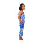 Jumper Playero Niña con UPF 50+ Aquamandra Estampado Azul - AQJ200