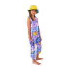Jumper Playero Niña con UPF 50+ Aquamandra Estampado Lila - AQJ201