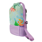 Morral de Playa, Piscina y Deportivo Multiuso Infantil 3 Compartimientos Resistente al Agua - AQM-302 Lila