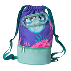 Morral de Playa, Piscina y Deportivo Multiuso Infantil 3 Compartimientos Resistente al Agua - AQM-102