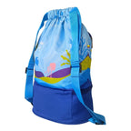 Morral de Playa, Piscina y Deportivo Multiuso Infantil 3 Compartimientos Resistente al Agua - AQM-300