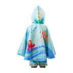 Toalla tipo Poncho Redondo Unisex con UPF 50+ Aquamandra Náufrago Tuequesa - AQP302