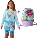 Combo multiaventura UV: Enterizo AQ302 + Morral AQM302